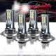 thumbnail image 1 of Super bright 6000K H7 LED bulbs 220W 60000lm for headlights, 1 of 4