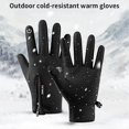 thumbnail image 2 of Winter Thermal Windproof Waterproof Gloves Touch Screen Skiing Warm Mittens, 2 of 8
