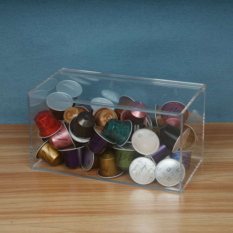 Acrylic Capsule Coffee Storage Box Holder