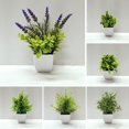 thumbnail image 4 of Home Garden Decor Table Decor Bonsai Fake Potted Ornaments Artificial Flower Simulated Tree Pot Plants Potted Flowers B, 4 of 8