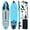 Blue, variant on MSEASFREE 11 ft Inflatable Paddle Board Stand up Paddle Board All-Purpose Fishing Board with Full SUP Accessories
