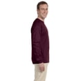 thumbnail image 3 of The Gildan Adult Ultra Cotton 6 oz Long Sleeve T-Shirt - MAROON - L, 3 of 4