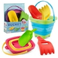 A Set Of Three Pieces（Folding Bucket Beach Shovel Beach Spoon）Foldable