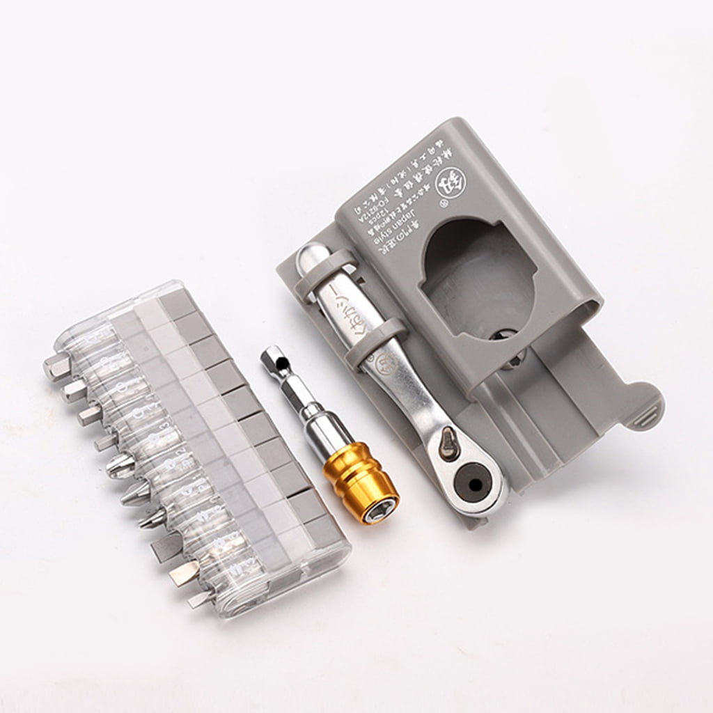 Ratchet Screwdriver Positive And Negative Screw Combination Set 10Pcs Screwdriver Ratchet Wrench Repair Hand Tools
