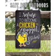 thumbnail image 3 of Chicken Coop Sign - Chicken Nugget - Durable Metal Sign - Use Indoor/Outdoor - Funny Poultry Decor and Gift Under $25 (12" x 18"), 3 of 3