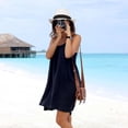 thumbnail image 4 of Women Straw Panama Hat Travel Fedora Beach Sun Hat Summer Wide Brim Straw Roll up Hat UPF 50+, 4 of 5