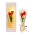 thumbnail image 2 of IPEWLEX Luminous Soap Flower Bouquet - Mother's Day Gift for Teachers & Elders, Handheld LED Rose Artificial Maple (Preserved), 2 of 6
