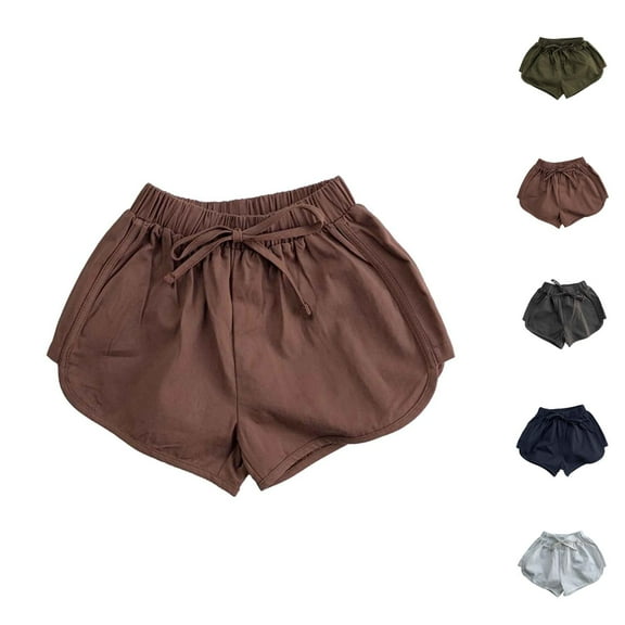 Kids Shorts Boys Boys' Pants Kids Boys Girls Casual Solid Shorts Summer Holiday Beach Pants Child Sport Shorts