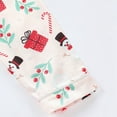 thumbnail image 7 of 12M-6T Toddler Boys Girls Silk Satin Christmas Family Matching Pajama Sets, SILVERCELL 2Pcs Kids Long Sleeve Button Down Pajamas Sleepwear Pj Set, 7 of 7
