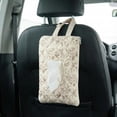 thumbnail image 5 of Quilted Wipe Holder Floral Diaper Pouch Portable Quilted Wipes Bag for Car, Stroller, 5 of 17