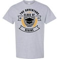 thumbnail image 3 of Inktastic Class of 2027 the Adventure Begins with Graduation Cap T-Shirt, 3 of 5