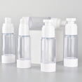 thumbnail image 2 of Guardurnaity Prácticas botellas pulverizadoras para loción, duraderas y a prueba de fugas, fabricadas con ABS, bomba de loción fácil de limpiar Cuentagotas de vidrio y botellas Cabeza redonda 30ml, 2 of 6