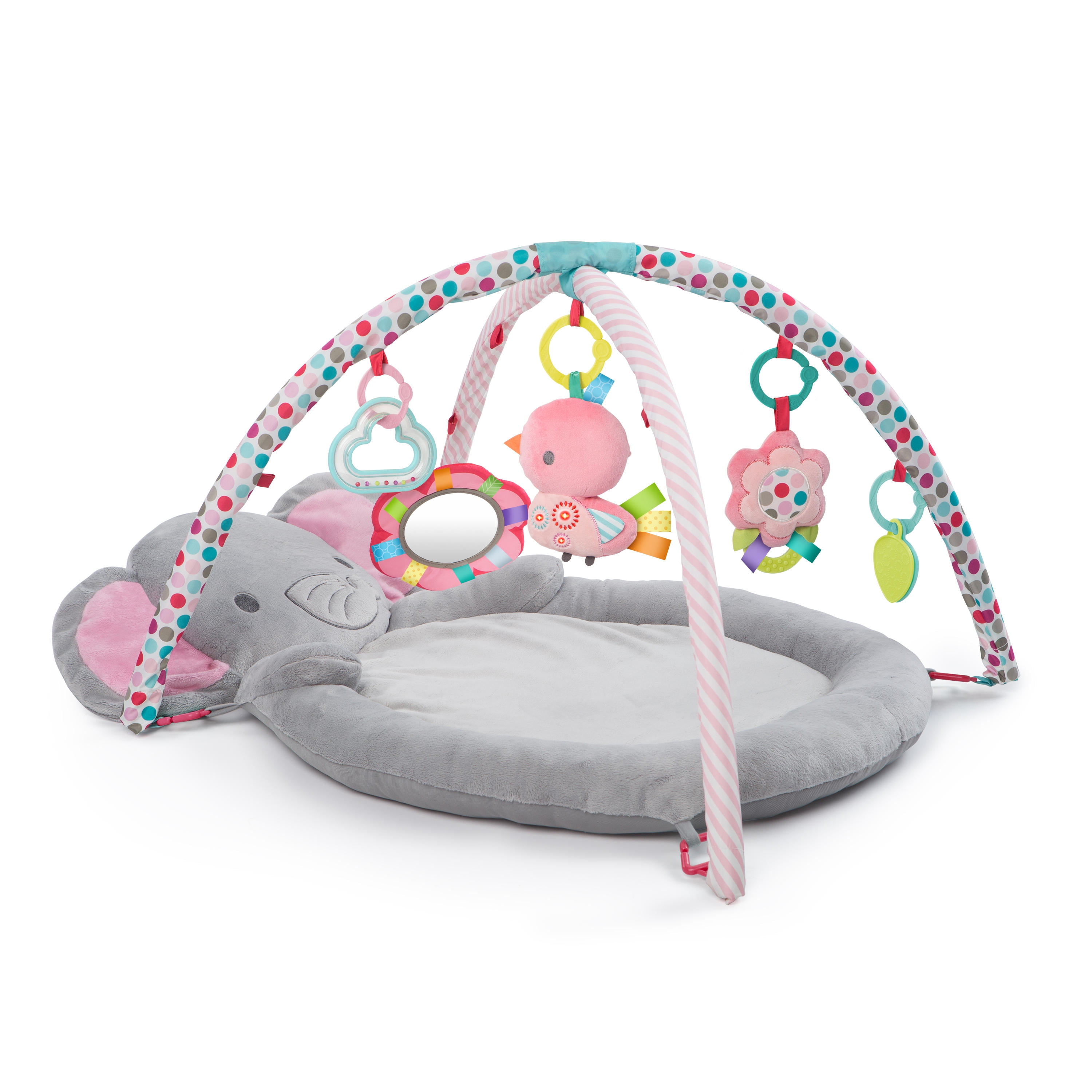 bright starts play gym pink
