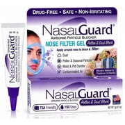 NasalGuard Airborne Particle Blocker Gel | Filters & Helps Block Pollen, Dust & Irritants | Indoor & Outdoor Use, Travel & Work | Drug-Free, Alcohol-Free | 150+ Uses (Unscented, 3g)