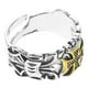 thumbnail image 5 of Anillo retro ajustable para hombre, estilo punk, abierto, con cruz, estilo vintage, decorativo con relieve, 5 of 7