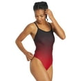 thumbnail image 6 of Sporti Molecule Thin Strap One Piece Swimsuit, High Cut, Unpadded (Women’s), 6 of 12
