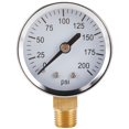 thumbnail image 1 of Indicador De Presión Radial Indicador De Presión De Vacío Indicador De Presión De Agua Barómetro Indicador De Presión De Aceite Indicador Hidráulico 0-200Psi 1/4Npt Irene Inevent TO003778-00, 1 of 7