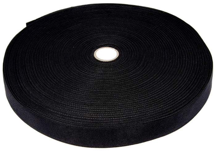 Country Brook Design 1 Inch Black Polypropylene (Polypro) Binding by Country Brook Design