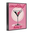 thumbnail image 3 of Stupell Industries Art Deco Pink Cocktail Hour Black Framed Giclee Art, 11 x 14, by Elizabeth Medley, 3 of 8