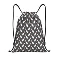 thumbnail image 1 of Saiise Bowling Pins Pattern Sports Drawstring Backpack - String Swim Gym Bag with Wet Proof Pocket for Women&Men-Medium, 1 of 6