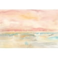 thumbnail image 2 of Coulter, Cynthia 18x13 Gold Ornate Wood Framed with Double Matting Museum Art Print Titled - Blush Seascape, 2 of 4