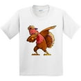 thumbnail image 3 of Inktastic Dabbing Turkey Thanksgiving Youth T-Shirt, 3 of 5