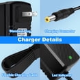 thumbnail image 2 of LujingZ 12V Battery Charger for Dynacraft - Branded Mercedes & Lamborghini - inspired Electric Kids' Ride - On Cars - Fast Charging, Durable - Ideal for Indoor & Outdoor Fun, 2 of 7