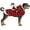 Plaid, variant on Santa Dog Costume Christmas Pet Clothes Santa Claus Riding Pet Cosplay Costumes Party Dressing up Dogs Cats Outfit for Small Medium Large Dogs Cats