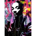 thumbnail image 4 of Stephen Chambers 12x14 Black Ornate Wood Framed With Double Matting Wall Art Titled - Snoop Rap, 4 of 6