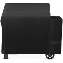 Grill Cover for Weber Searwood XL 600 Pellet Grill,All-Weather-Resistant Outdoor Protection Heavy-Duty 600D Waterproof BBQ Smoker Cover Fits Model 3400146, Black$$Garden & Patio