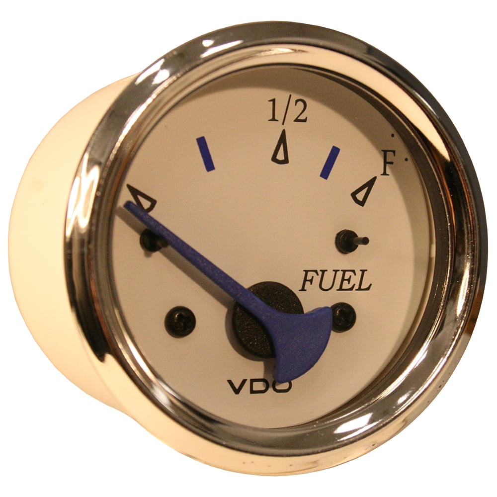 VDO ALLENTARE WHITE FUEL LEVEL GAUGE USE WITH MARINE 24033 Walmart
