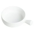 thumbnail image 4 of fastboy Ceramic Salad Bowl Handled Solid Color Adorable Washable Cute Home Breakfast Dinner Soup Fruit Bowls Tableware White, 4 of 8