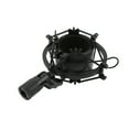 thumbnail image 3 of Clip de Micro, Support de Microphone Ferme Antichoc Anti-Vibration Réglable en Plastique pour Studio d'Enregistrement, 3 of 8