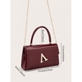 thumbnail image 6 of REMANLAND Women's Satin Evening Handbag, Red, 6 of 8