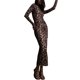 thumbnail image 3 of Vestido Ajustado de Larga para Mujer - Maxi Vestido Informal de Otoño para Fiesta, Club, y Ajustado Estampado de Leopardo M, 3 of 10