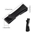 thumbnail image 3 of 10 Pieces Belt Loop Slider Multipurpose Bag Strap Buckle Quick Slip Keeper Backpack Outdoor Camping Connecting Accessories, 3 of 9