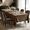 Brown, variant on SMILETIME Velvet Tablecloth, Multiple Sizes for 4–10 Seater Dining Tables, Multipurpose for Home, Villa & Holiday Party Decor
