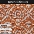 thumbnail image 5 of Vargottam Indoor/OutdoorTablecloth58x102 InchRectangleTablecloth Waterproof PatioTableCloths- Spring/SummerTableCovers for Backyard RectangularTable/BBQs/Picnic -Orange, 5 of 5