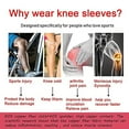 JIUFENTIAN Copper Knee Brace for Arthritis Pain 1 Pack Knee Support