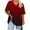 Light Blue, variant on Plus Size Women’s V-Neck Basic Tee Fashion Gradual Loose Fits Tops Casual Short Sleeve Daily T-Shirt,3XL