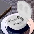 thumbnail image 4 of Headphones Wireless Qwtwty Wireless Bluetooth Headset 5.3 in Ear LED Display Power Low Delay HD Call Office And Sports on Clearance, 4 of 7