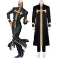 thumbnail image 2 of JOJO Stone Ocean Anime Enrico Pucci Outfits Clothing Robe Uniform for Men, 2 of 5