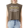 thumbnail image 5 of EcoLoom Saying Don Piss Off Old People Cap Sleeve Muscle Crop Shirt Women Sleeveless Baby Tee, 5 of 5