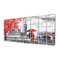 thumbnail image 1 of Designart - Couples Marchant à Paris - Impression sur Toile Paysage, 1 of 1