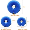 thumbnail image 3 of Inflatable Dogs Collar, Pet Protective Neck Collar For Cats And Dogs, Pet Collar Cone For Recovery After Injuries,Rashes,Surgery,Protective And Adjustable Pet Recovery Collar With 3 Sizes,M, 3 of 7
