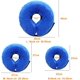 thumbnail image 3 of 100% seguro y cómodo: el material exterior adopta una tela suave y esponjosa que no daña la piel y la parte interior está hecha de un buen PVC inflable elástico. Seguro y cómodo para tus mascotas.-Azul-L Sincero Electrónica, 3 of 7