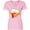 AD-Pink, variant on Inktastic Thanksgiving Goofball Turkey Face Women's V-Neck T-Shirt