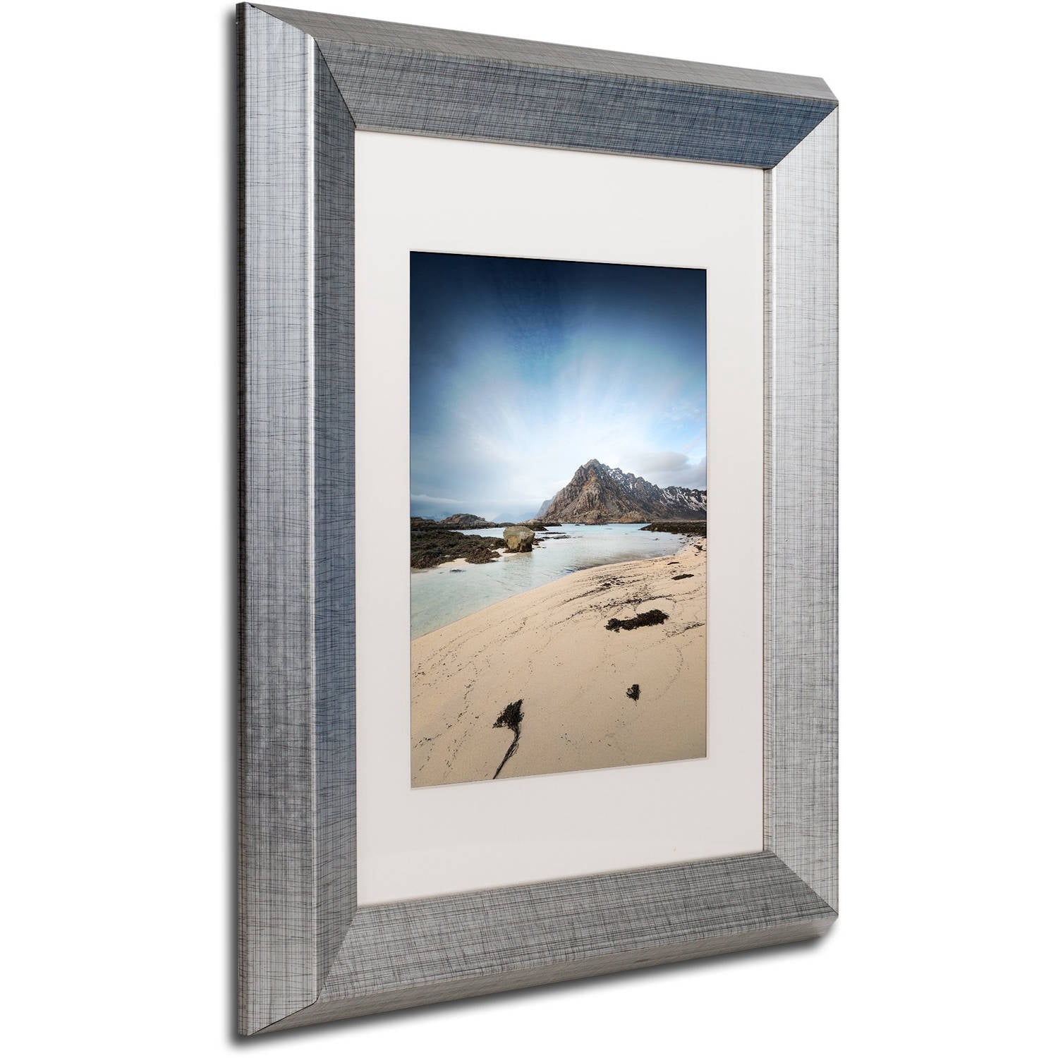 Trademark Fine Art "The Little Things" Canvas Art by Philippe Sainte-Laudy, White Matte, Silver Frame