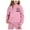 C31/Pink, variant on Afdoent Kids Toddler Girls Clothing Set Fall Winter Girls Outfits Tracksuit With Stylish Letter Print Hoodie And Joggers Warm 2-3 Years
