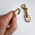 thumbnail image 4 of Clip de Gancho a de perno giratorio Colamx de latón con Carrete de aleación de aluminio vacío, 4 of 8